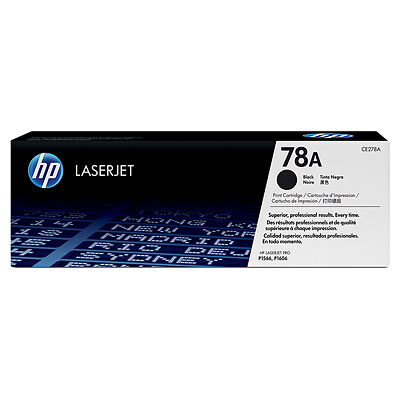 HP CE278A Preto Cartucho de Toner Original - 78A