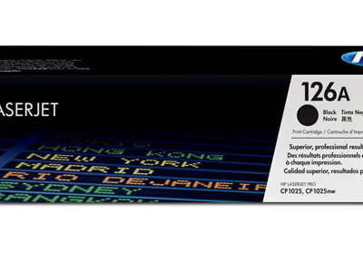 HP CE310A Preto Cartucho de Toner Original - 126A