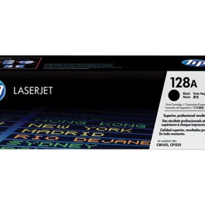 HP CE320A Preto Cartucho de Toner Original - 128A