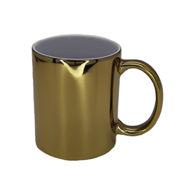 CANECA METALIZADA OURO  300ml