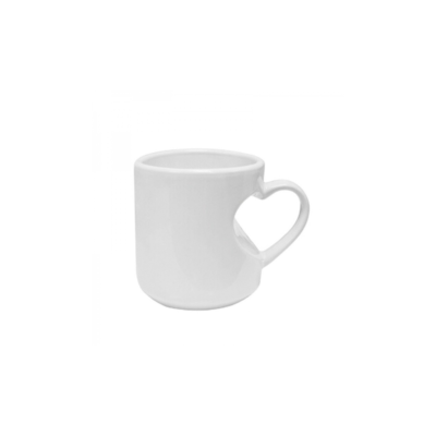 CANECA  FORMA DE CORAÇÃO 300ml