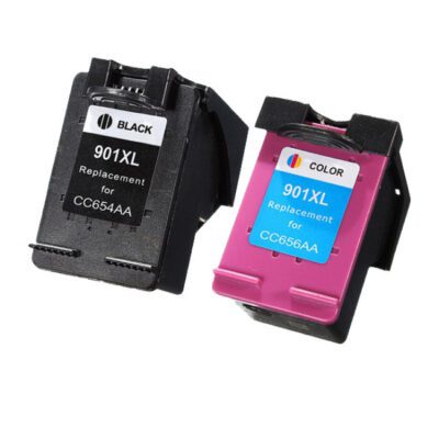 HP 901XL BK+C Pack 2 Tinteiro Compativel