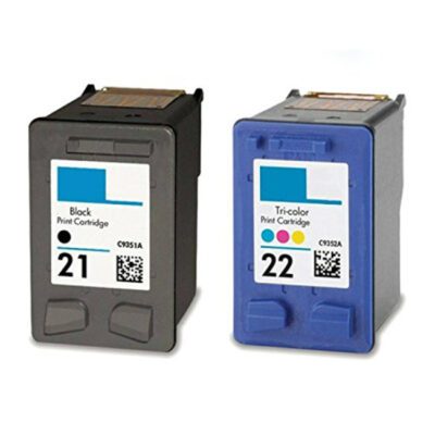 HP 21XL + HP 22XL Pack 2 Tinteiros Compativel